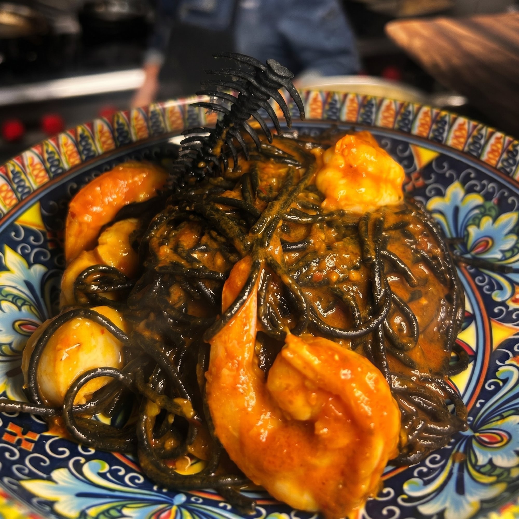 Pasta Al Nero Di Seppia