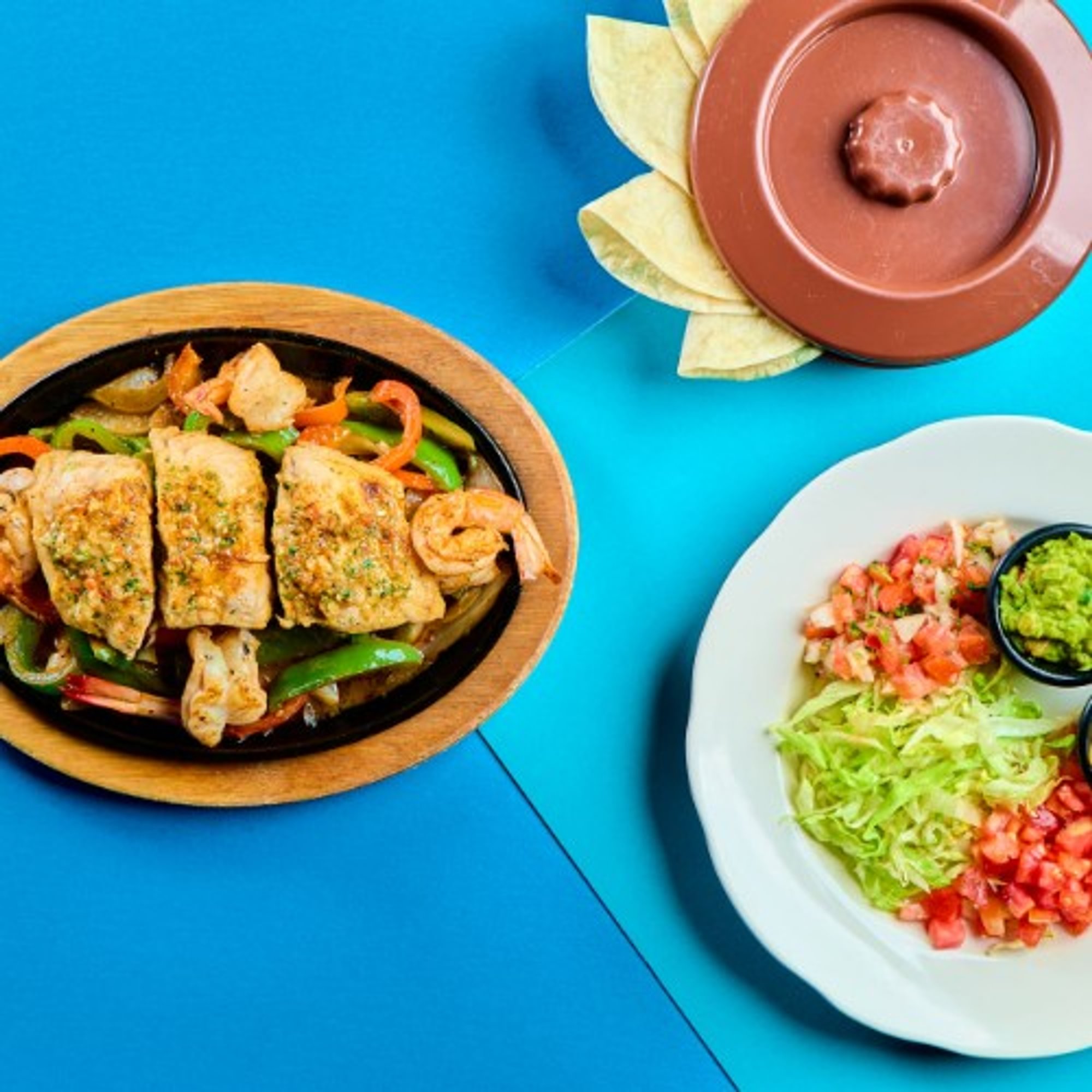 Seafood Fajitas