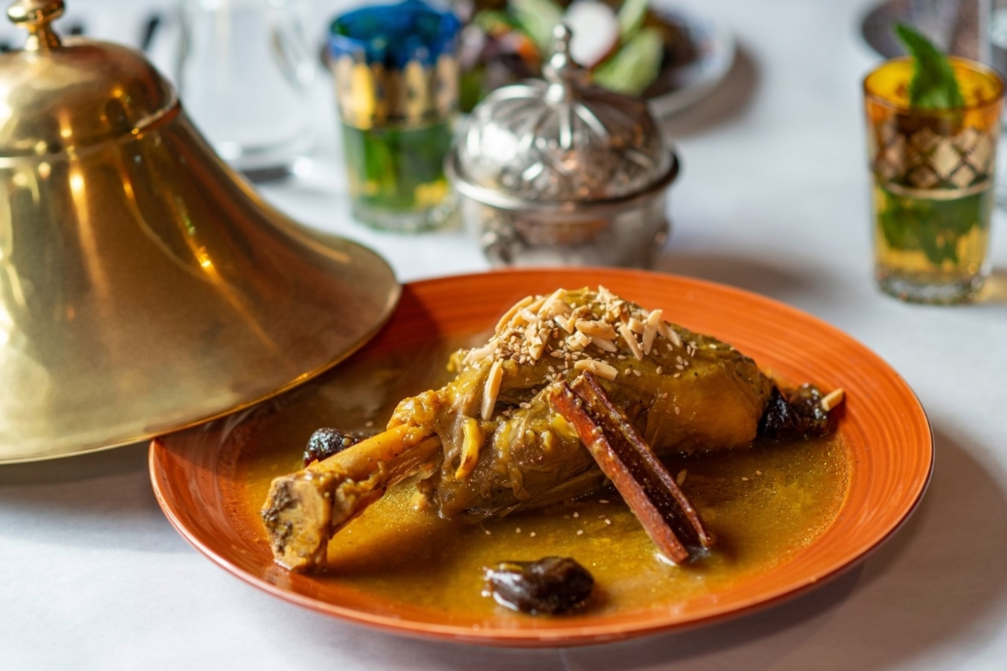 Lamb shank tagine
