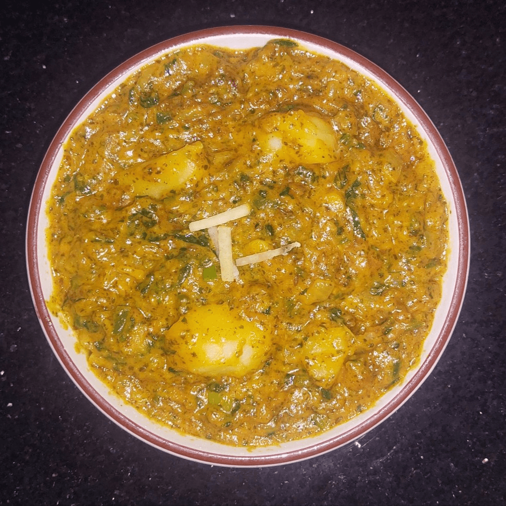 Malai Methi Aloo