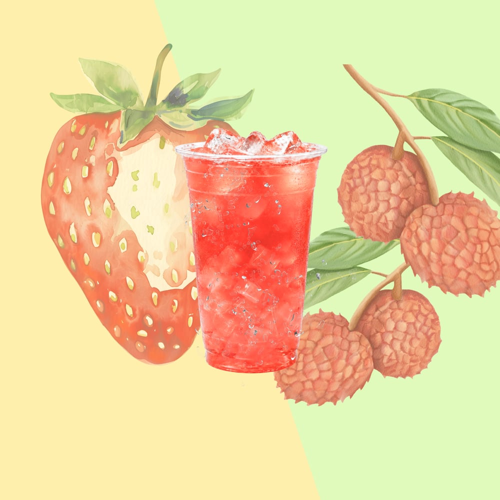 Lychee Meets Strawberry