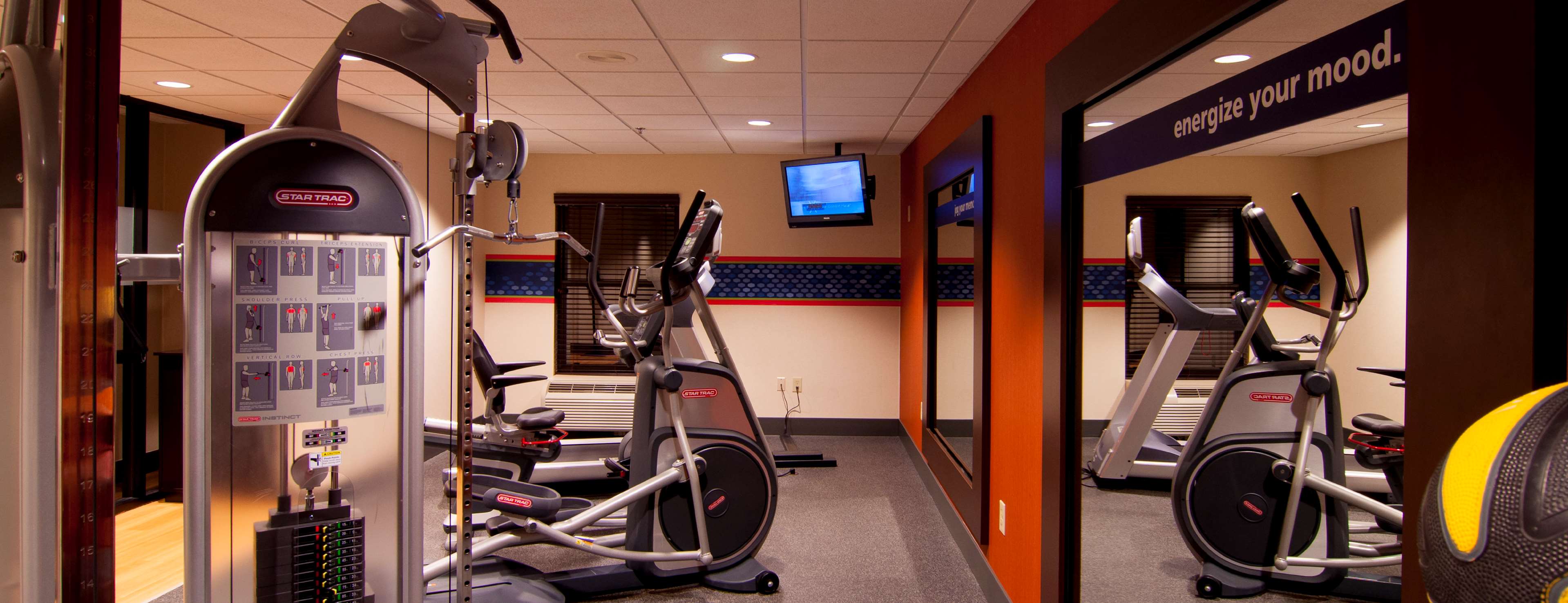 Health club  fitness center  gym