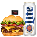 burgers and beer