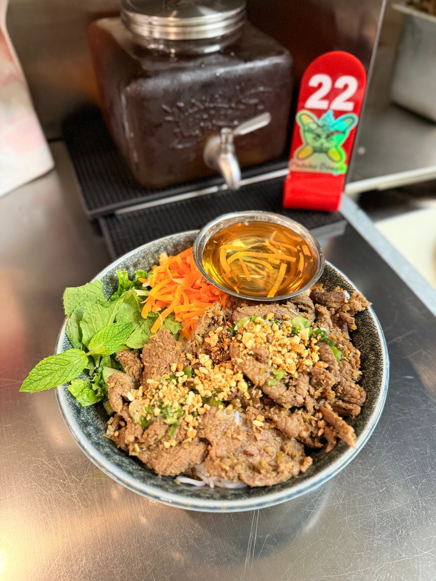 Lemongrass Beef Vermicelli (Bún Bò)