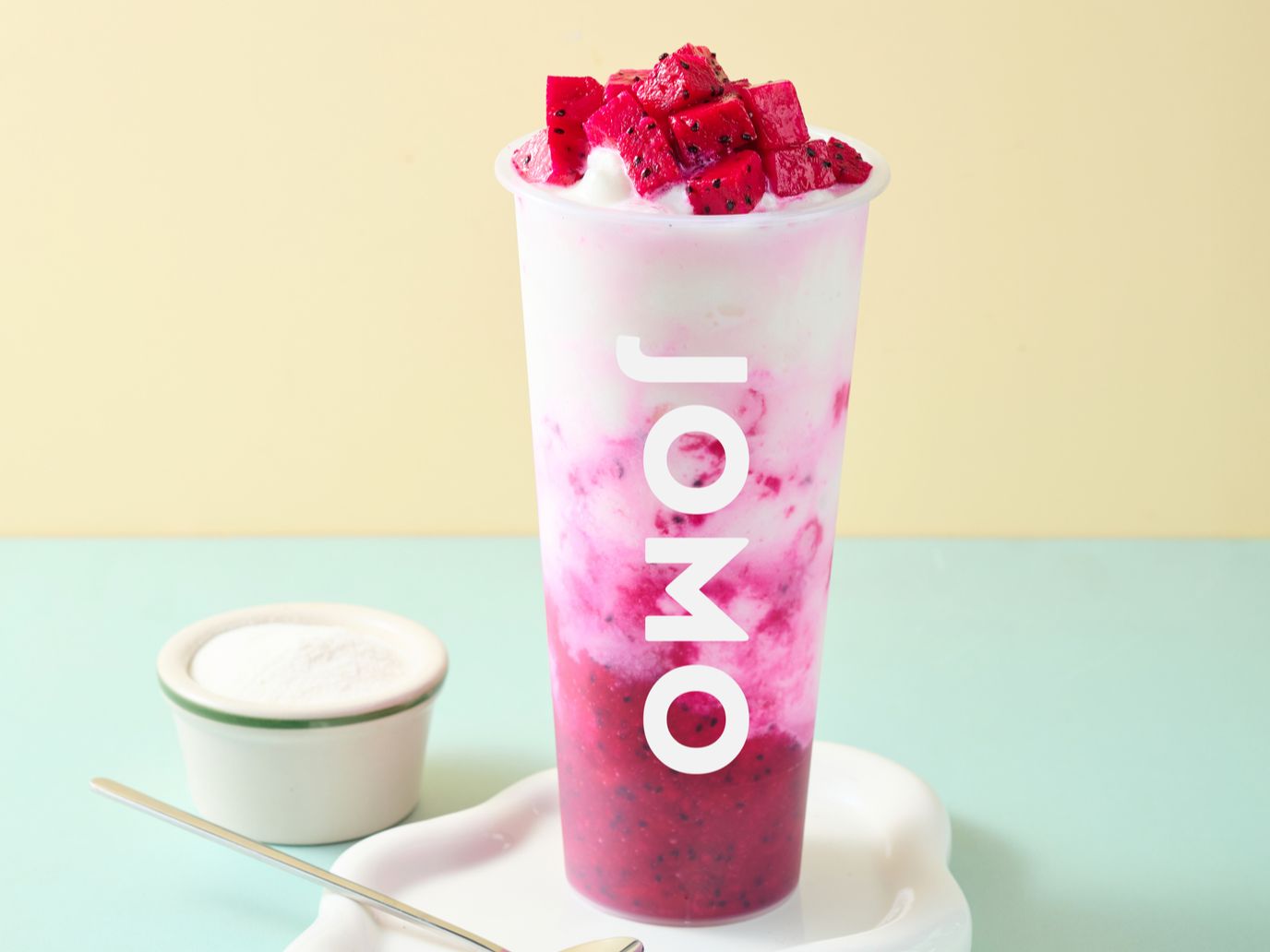 Pink Dragon Fruity Yogurt