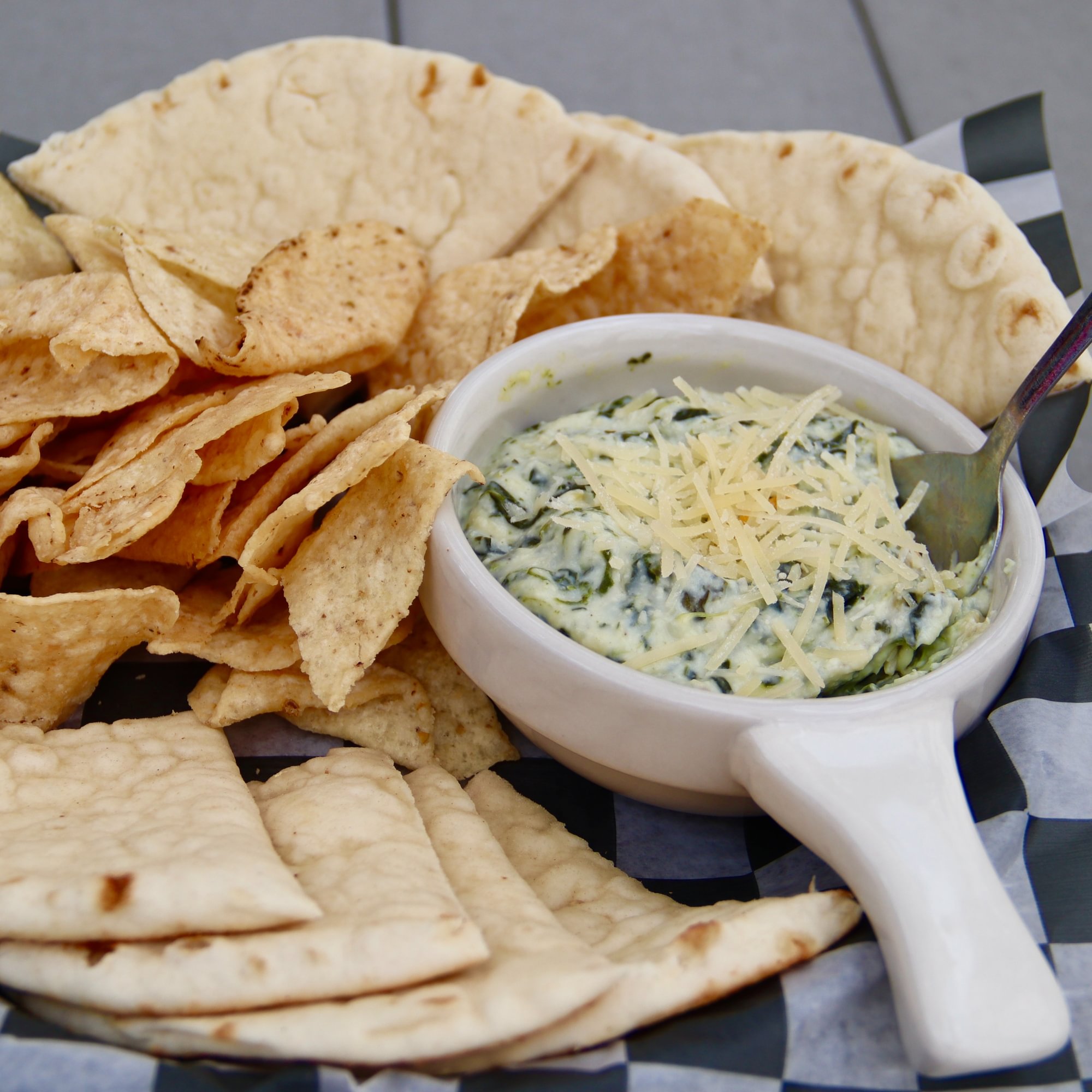 Queso Spinach Dip