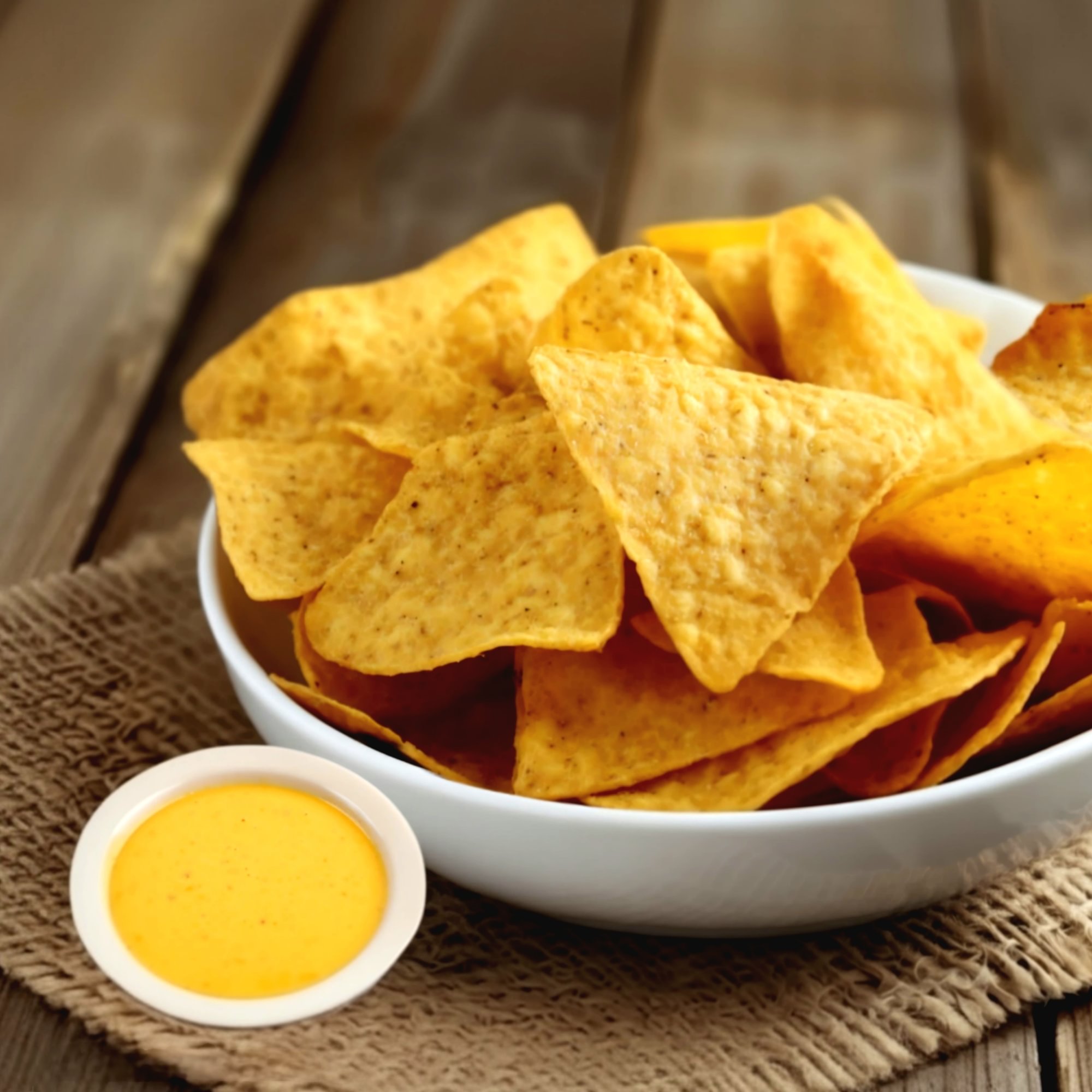 Queso Fundido con Chips