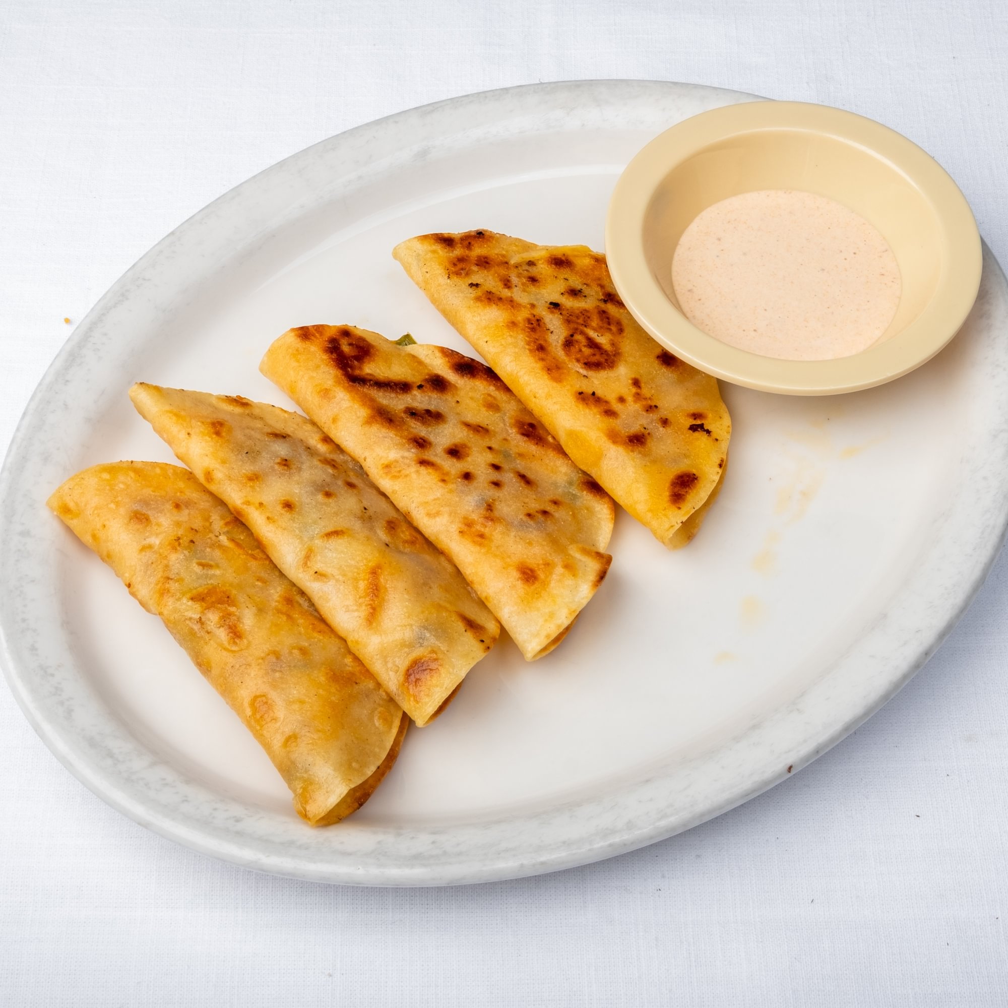 Tacos de Gobernador (Shrimp & Cheese Tacos)
