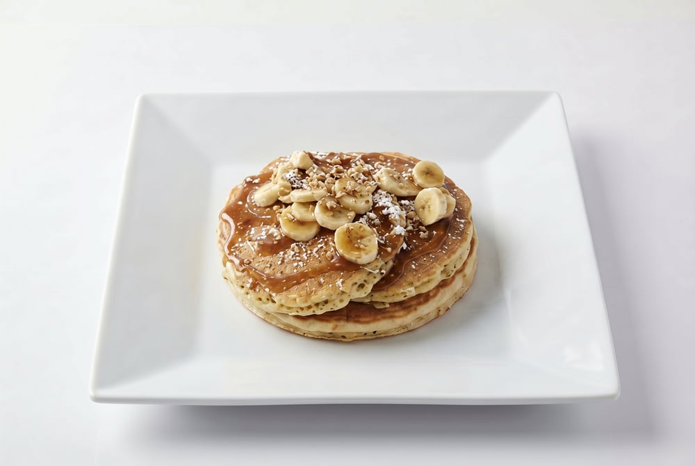 Banana Walnut Pancakes