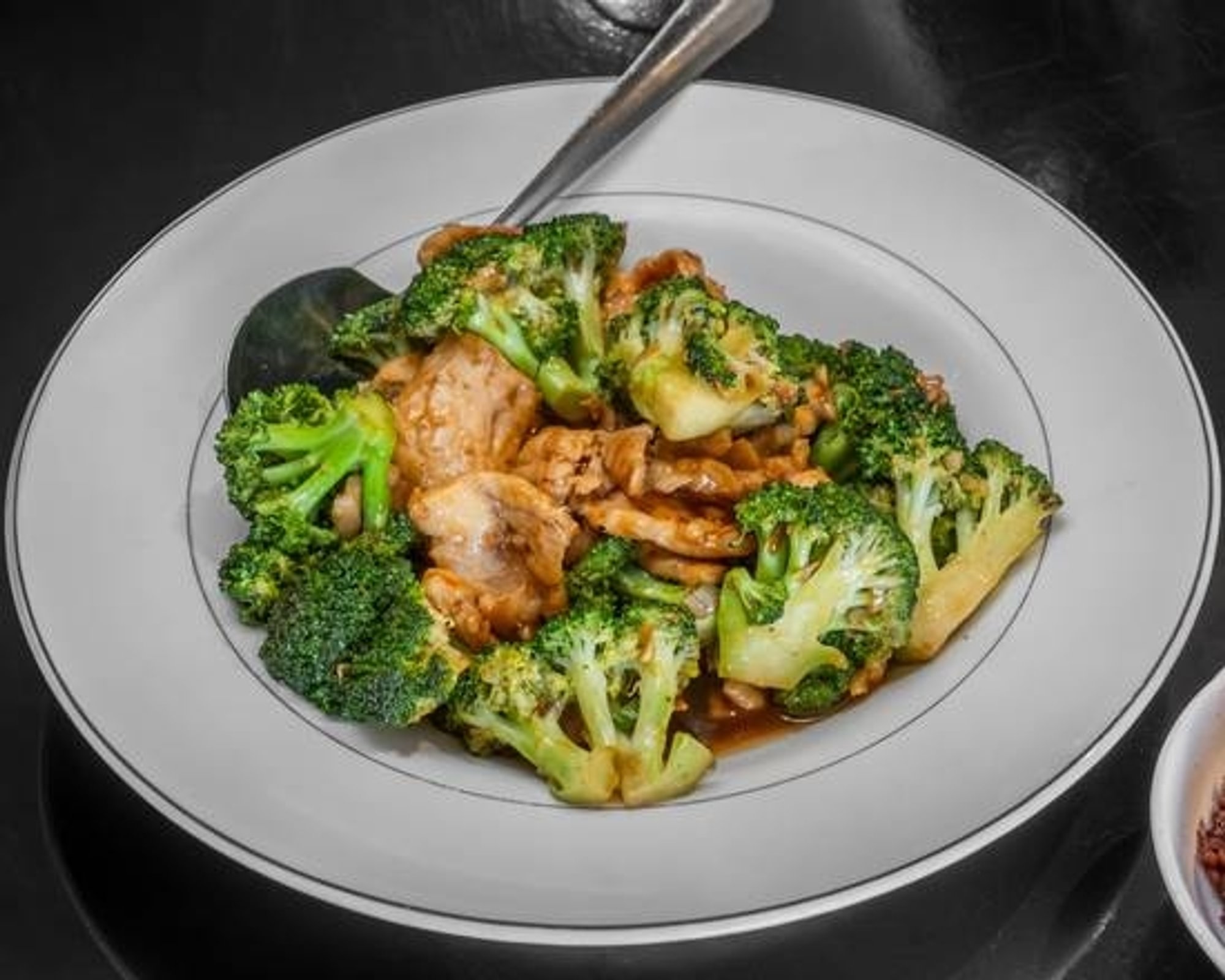 Broccoli with Ginger Sauce