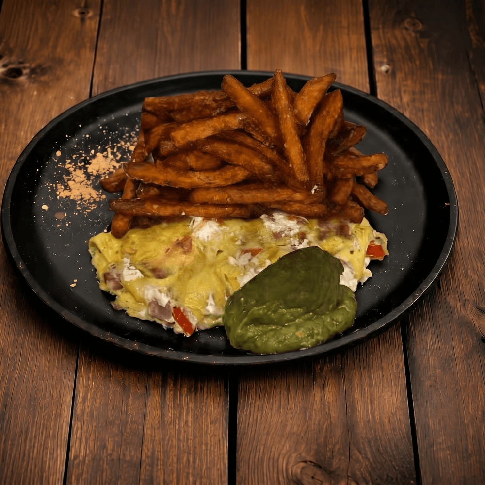Shrimp & Avocado Omelette
