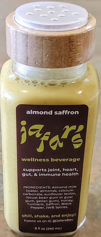 Almond Saffron Wellness Beverage