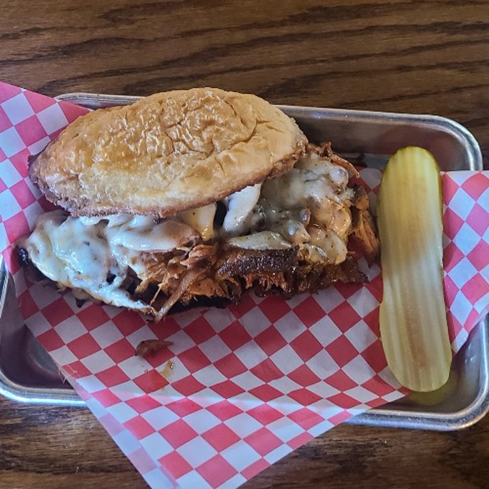 Rib Meat Sandwich