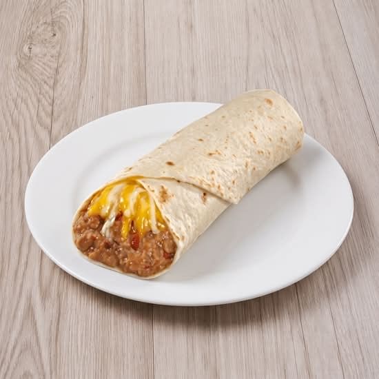 Bean, Rice and Cheese Burrito