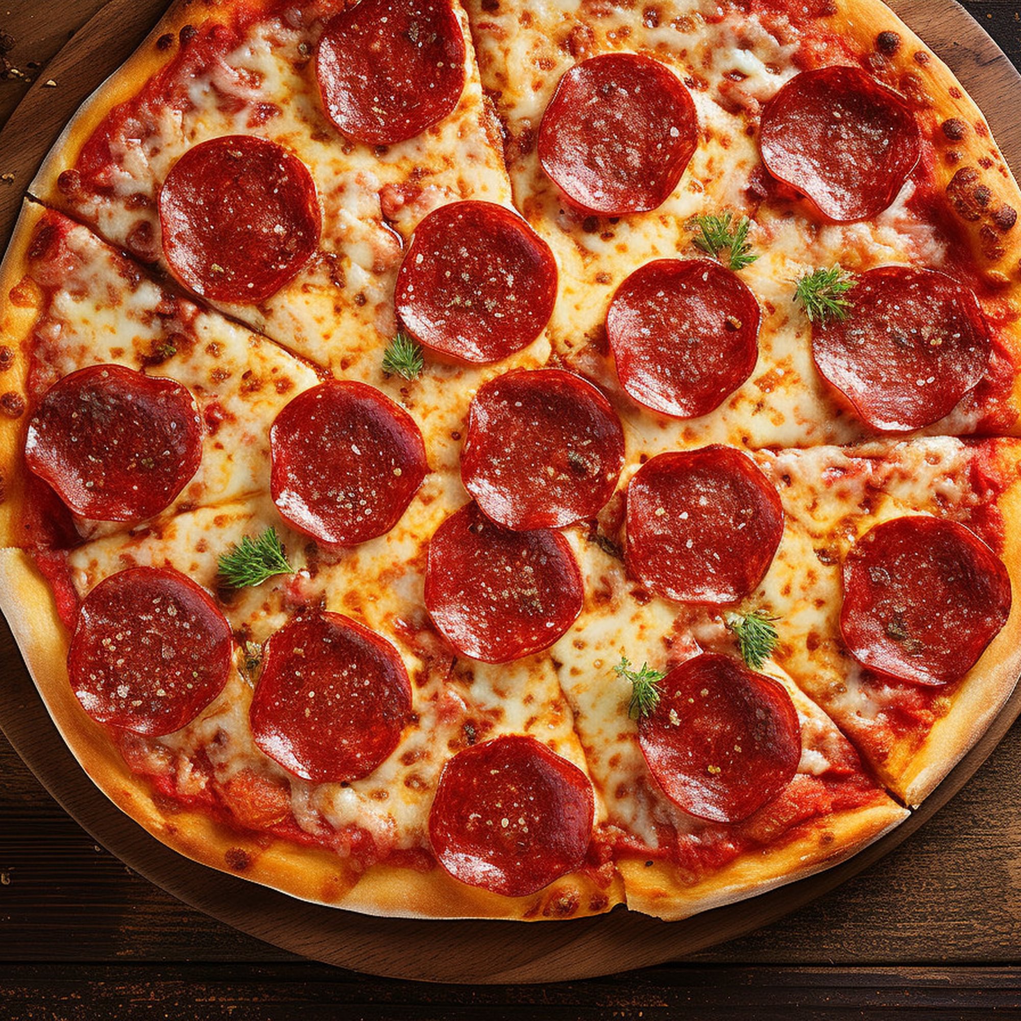Pepperoni Pizza Pie
