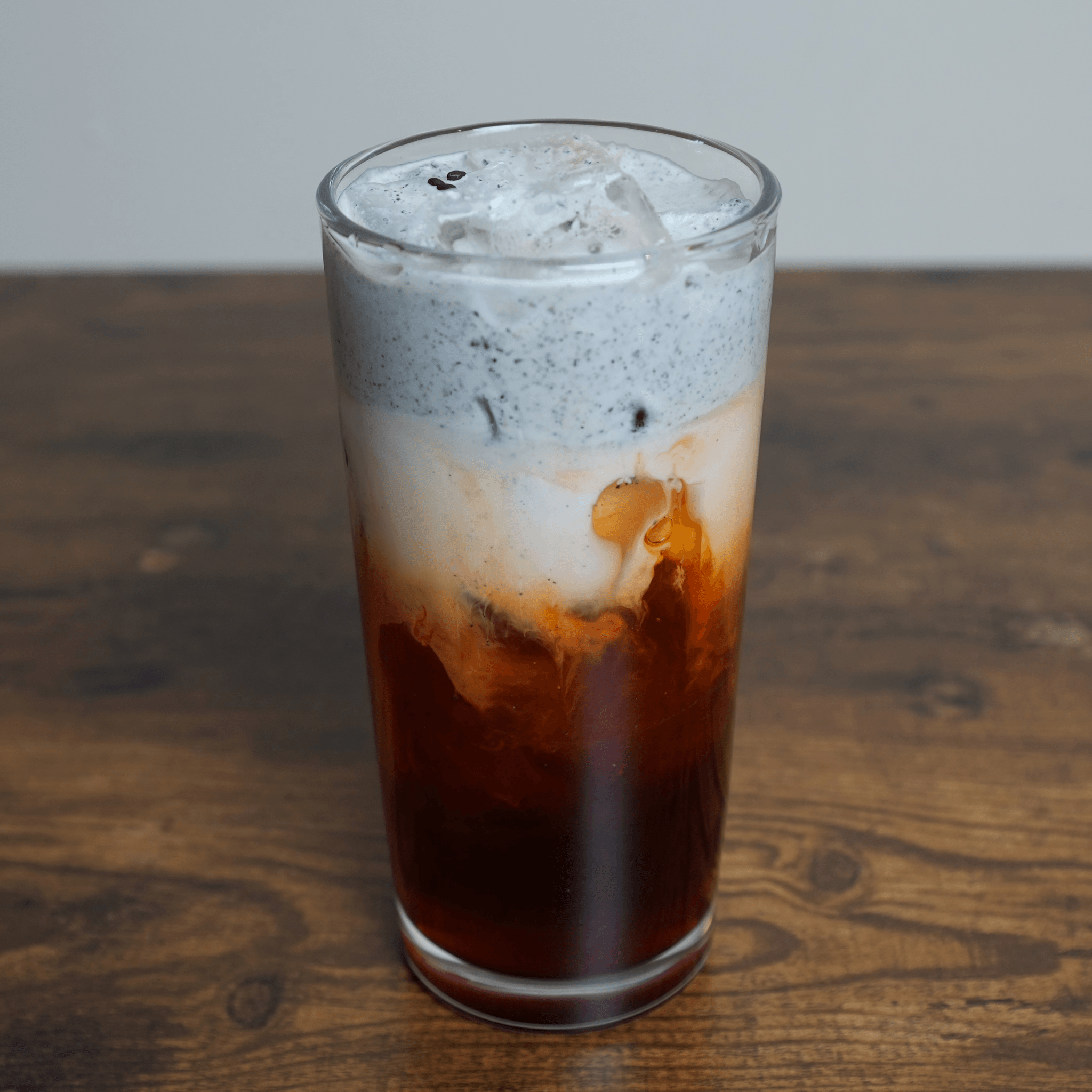 Black Sesame Creme RED Thai Tea