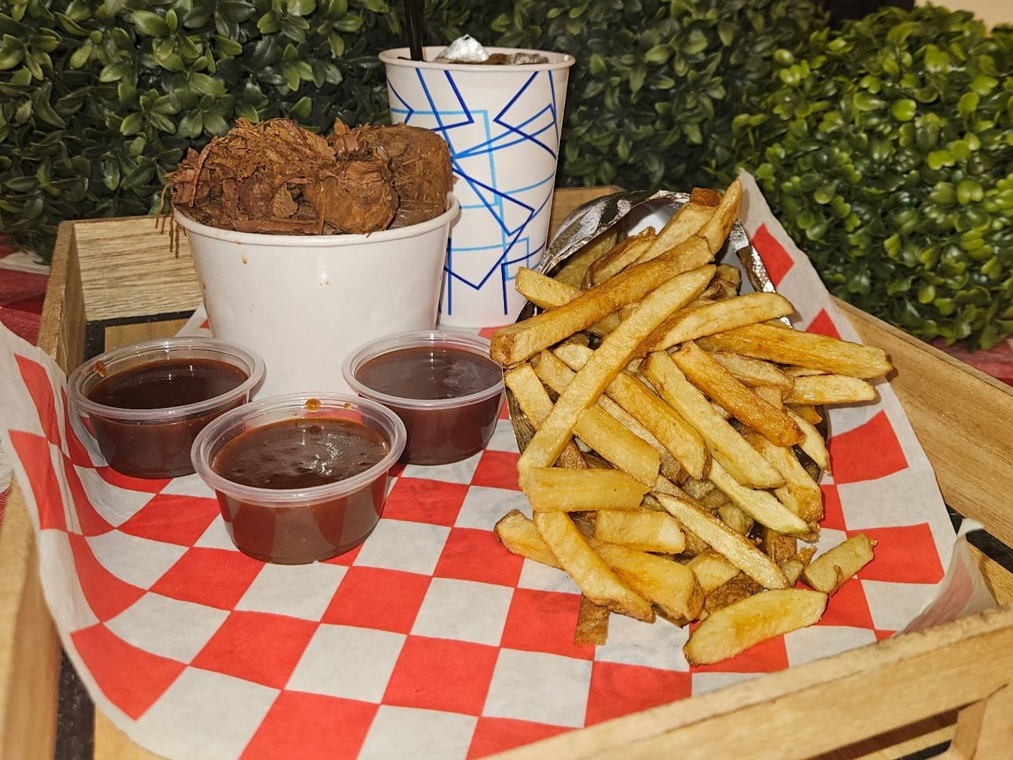 Beef Ends in BBQ Sauce