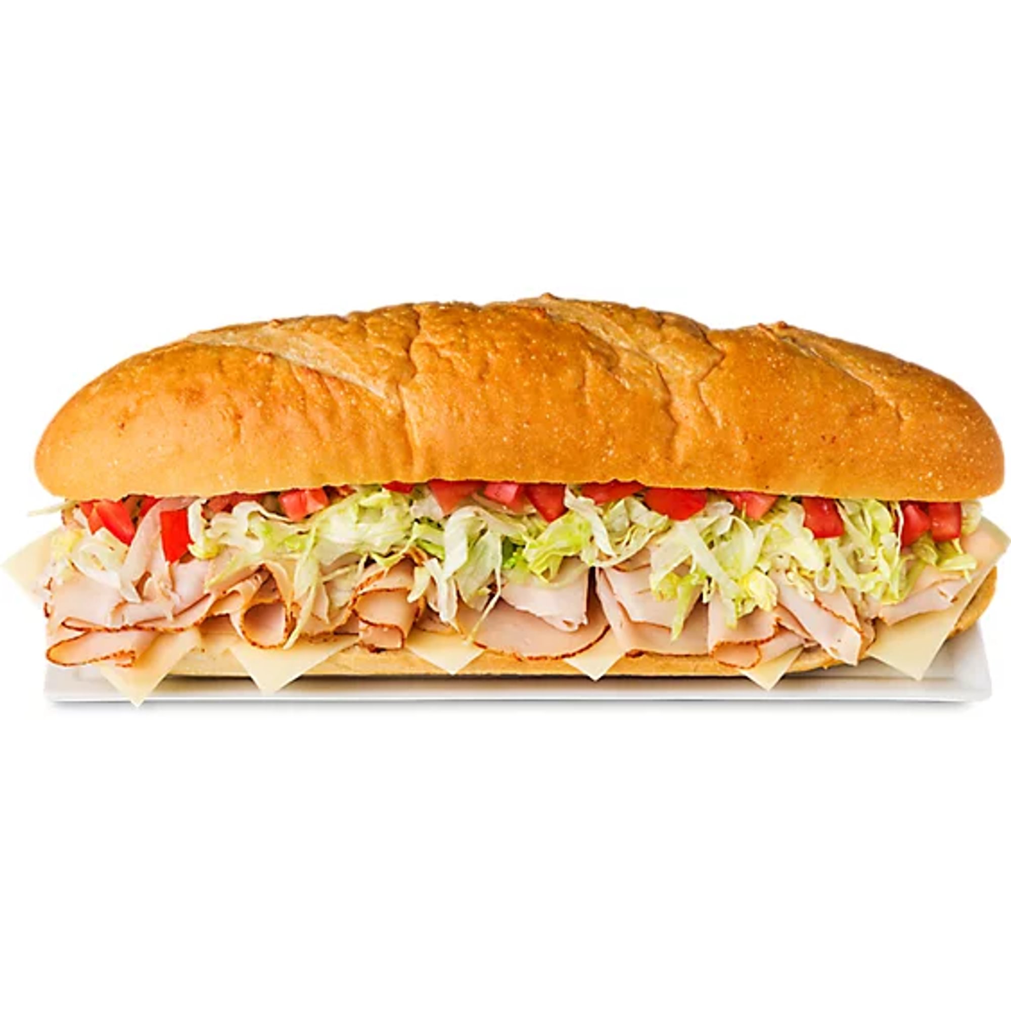Turkey & Cheese Sub - Large 10”