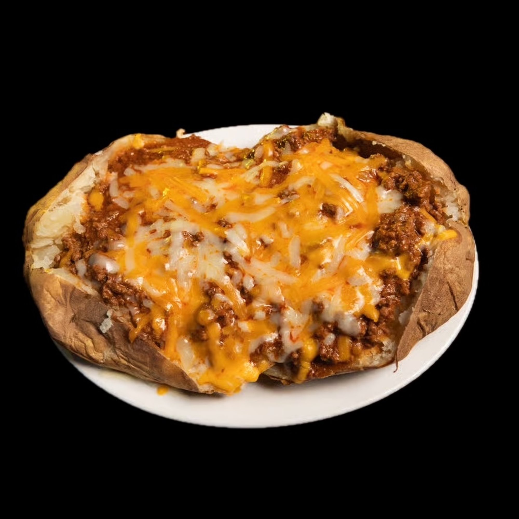 Chili Cheese Spud.
