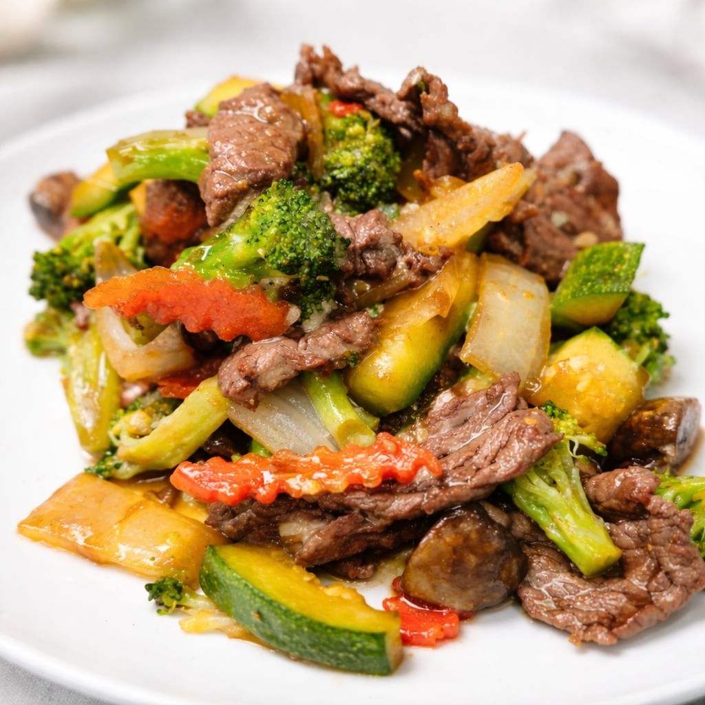 Beef with Mixed Vegetables