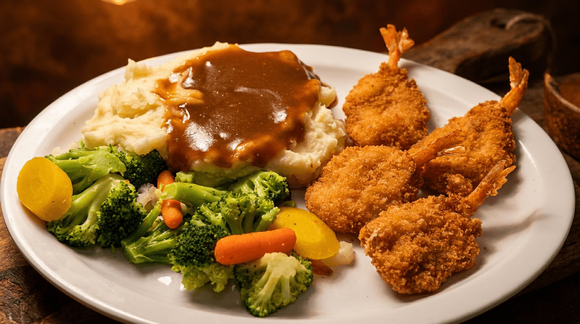 Fried Shrimp Dinner