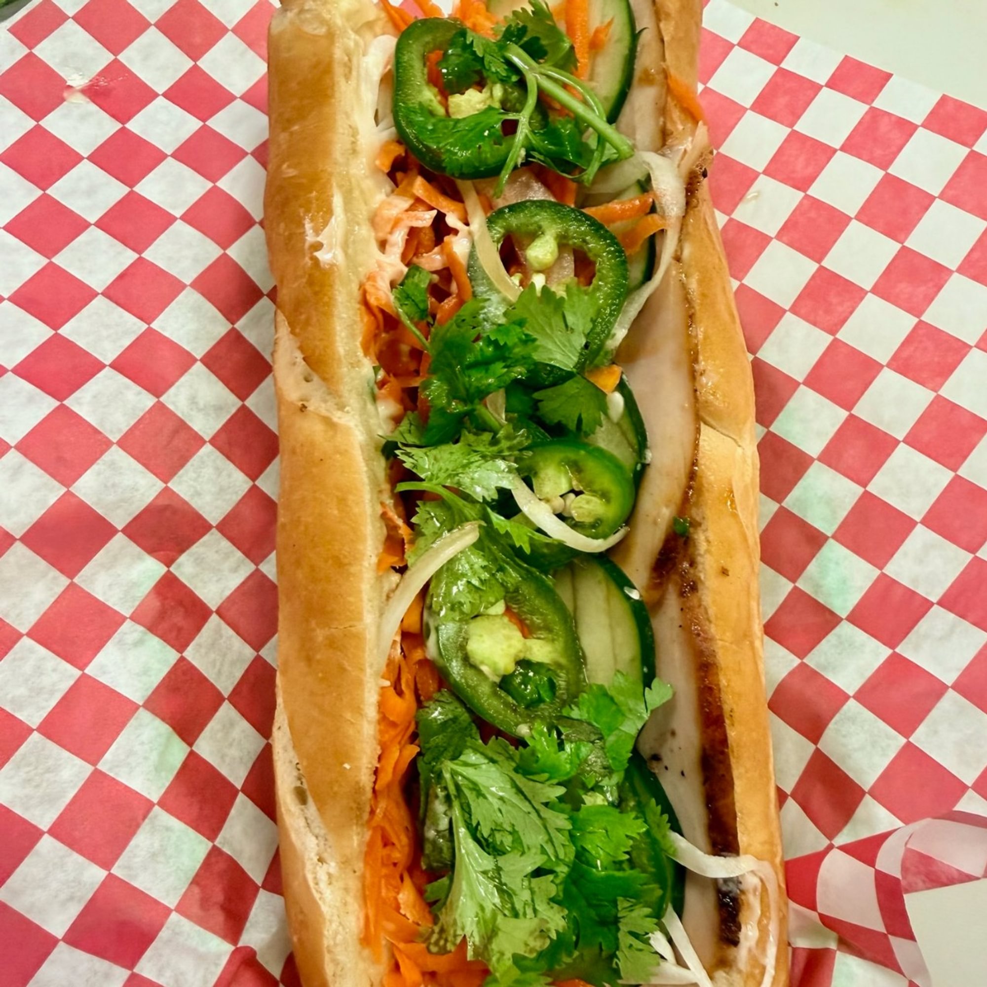 7. Bánh Mì Gà Nướng (Grilled Chicken Sub)