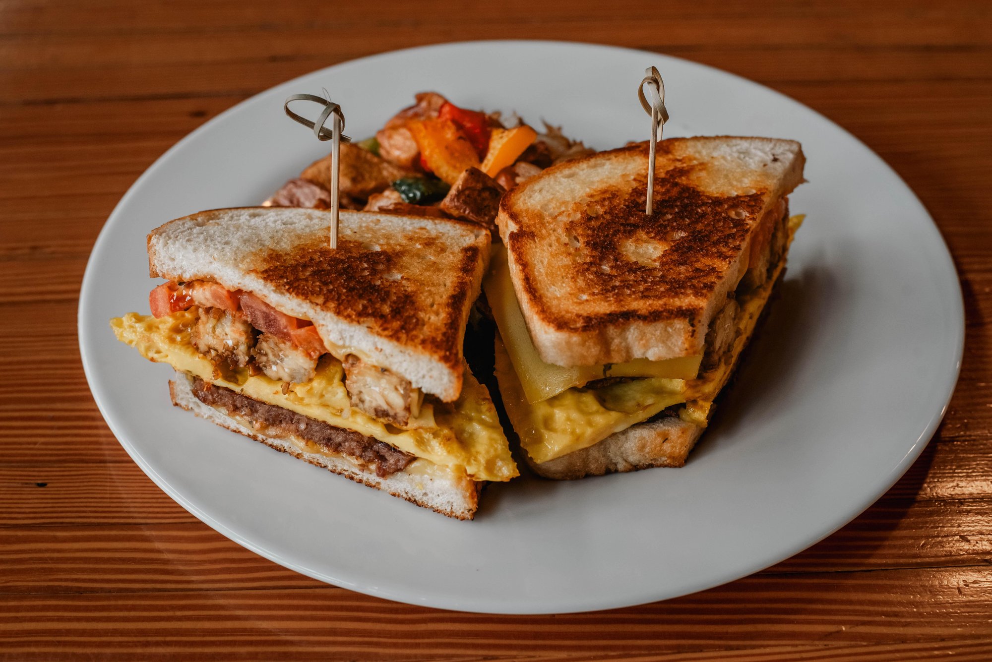 plant based Good Morning Sandwich
