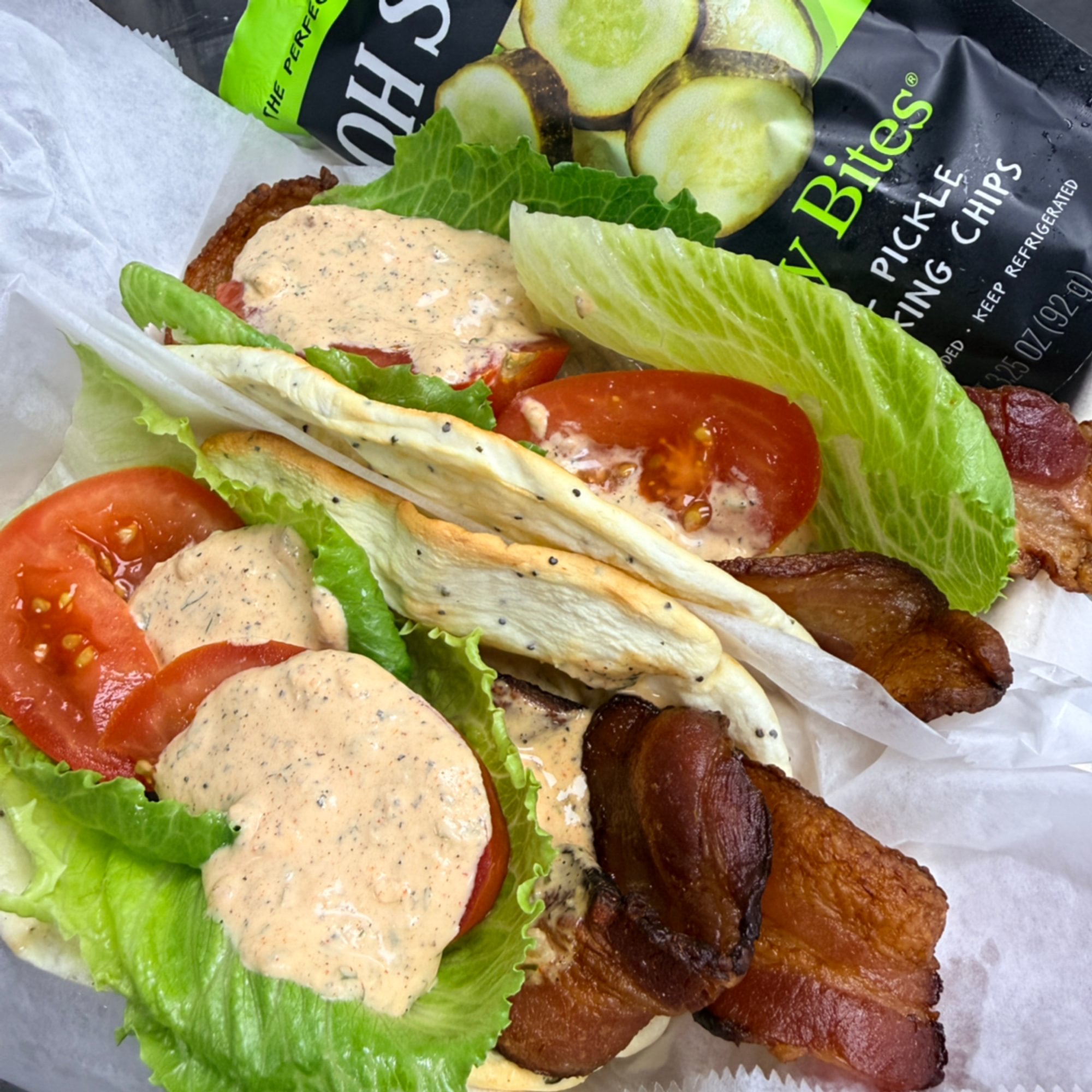 BLT-RANCH WRAPS