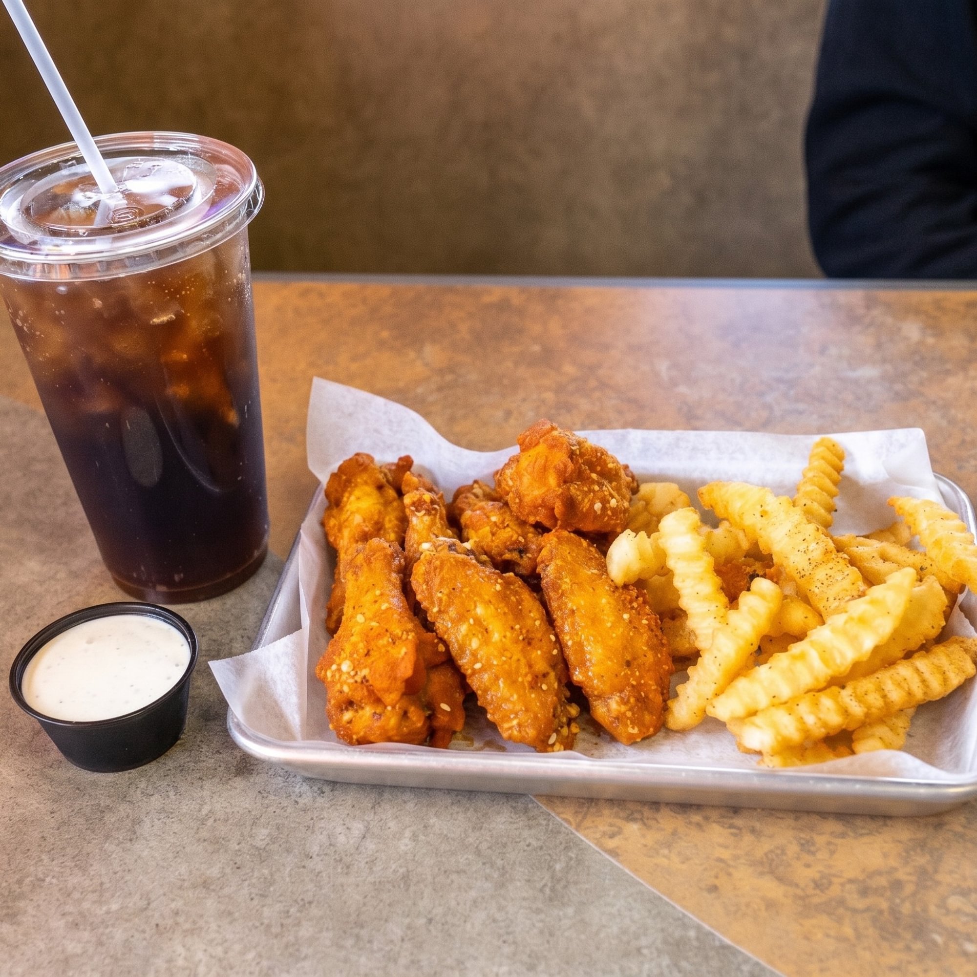 8 Wings, Fries & Drink