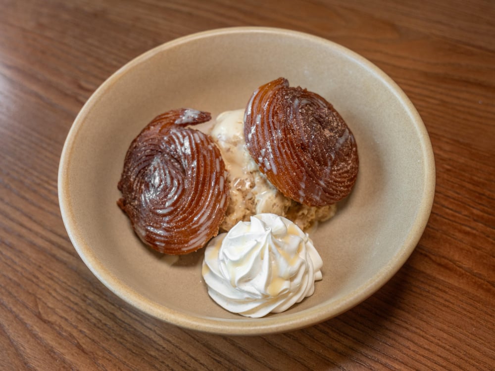 CHURRO ICE CREAM SANDWICH