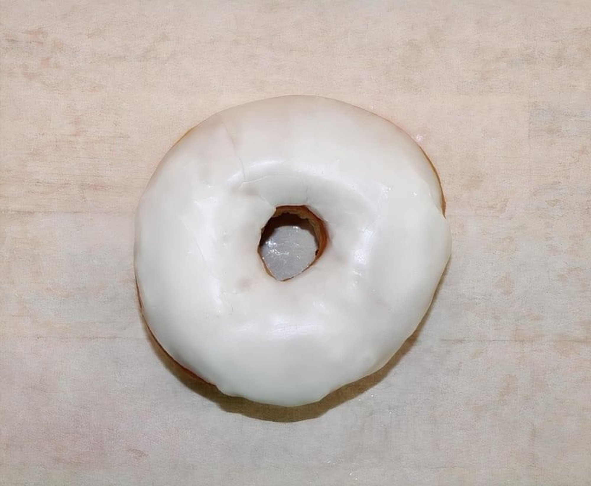 Vanilla Frosted Donut
