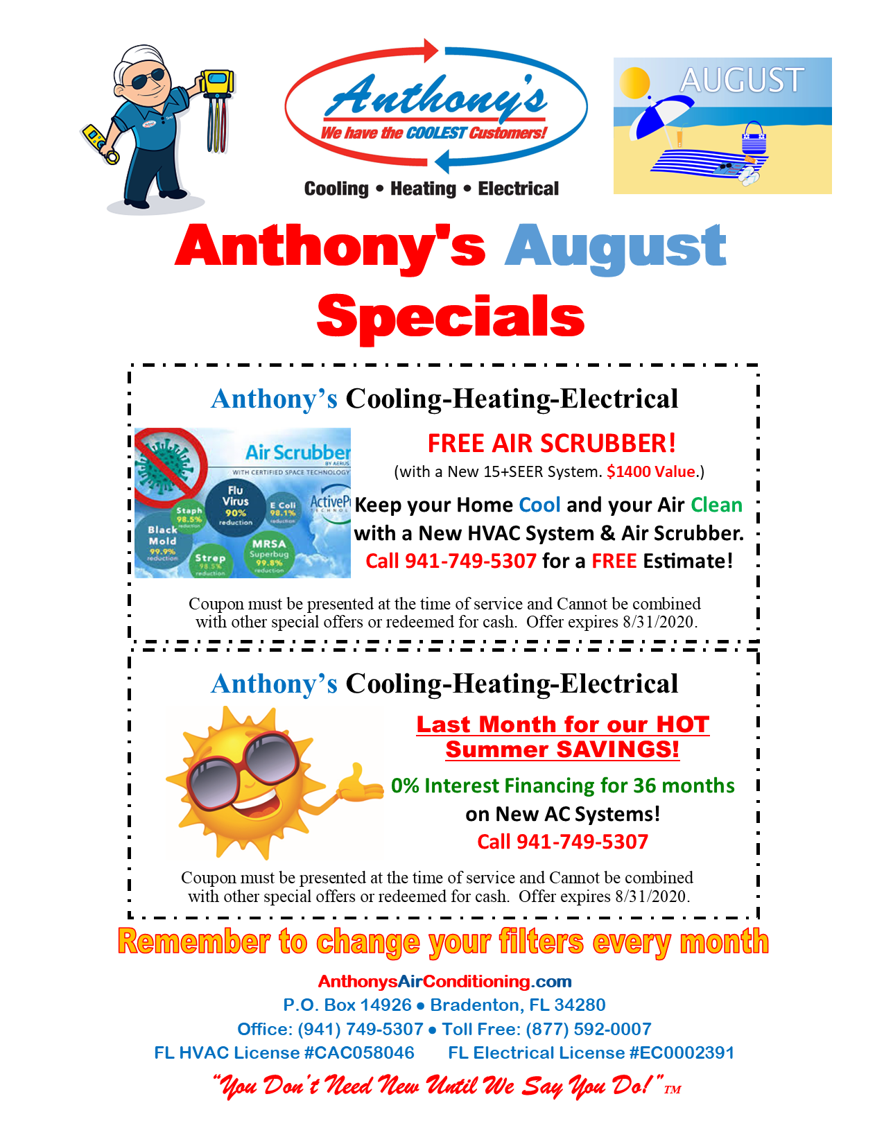 Anthony's Cooling-Heating-Electrical Photo