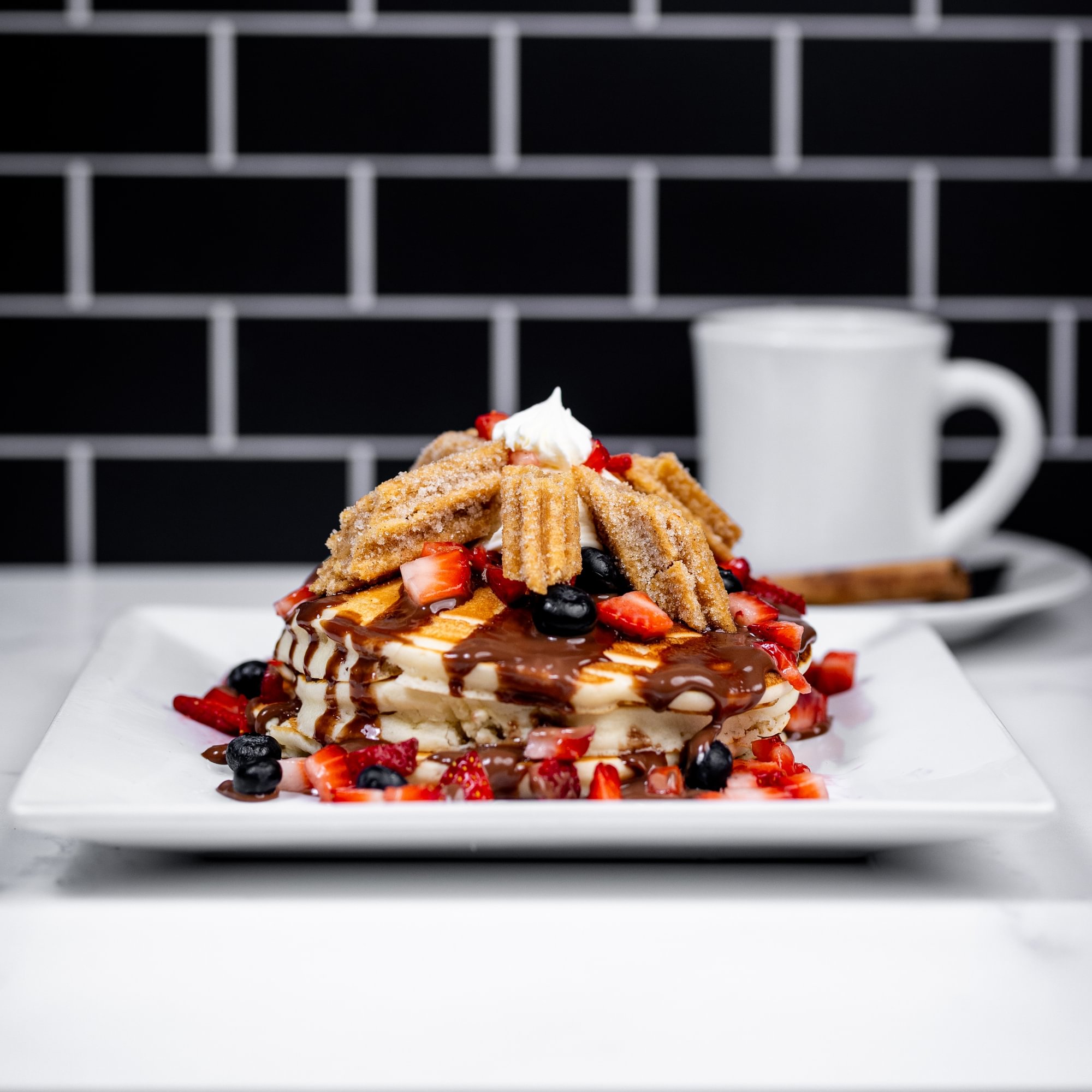 Churro Pancakes