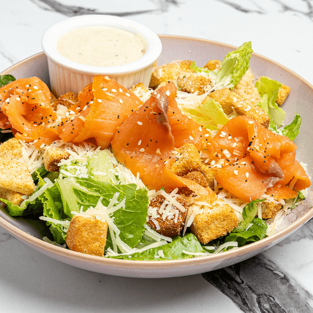 Salmon Caesar Salad