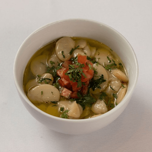 Lemon-Garlic Lima Beans