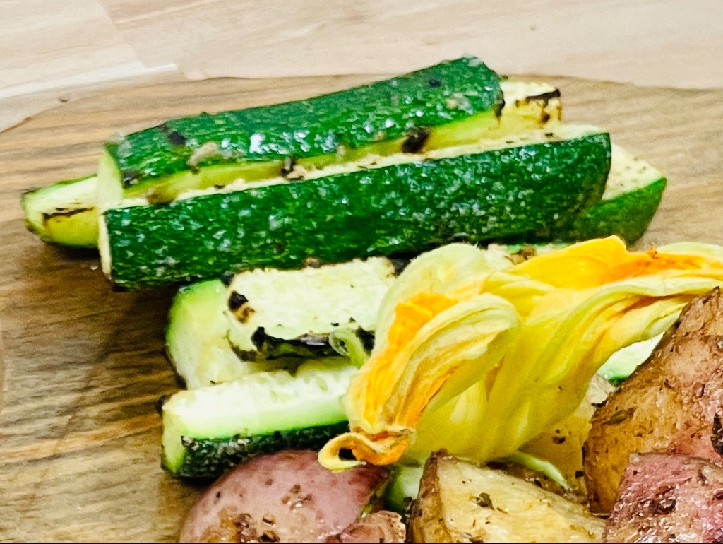 Grilled Local Zucchini