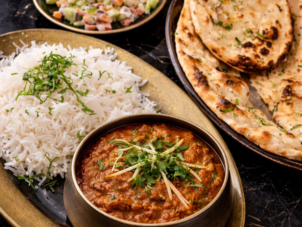 Lamb Curry Lunch
