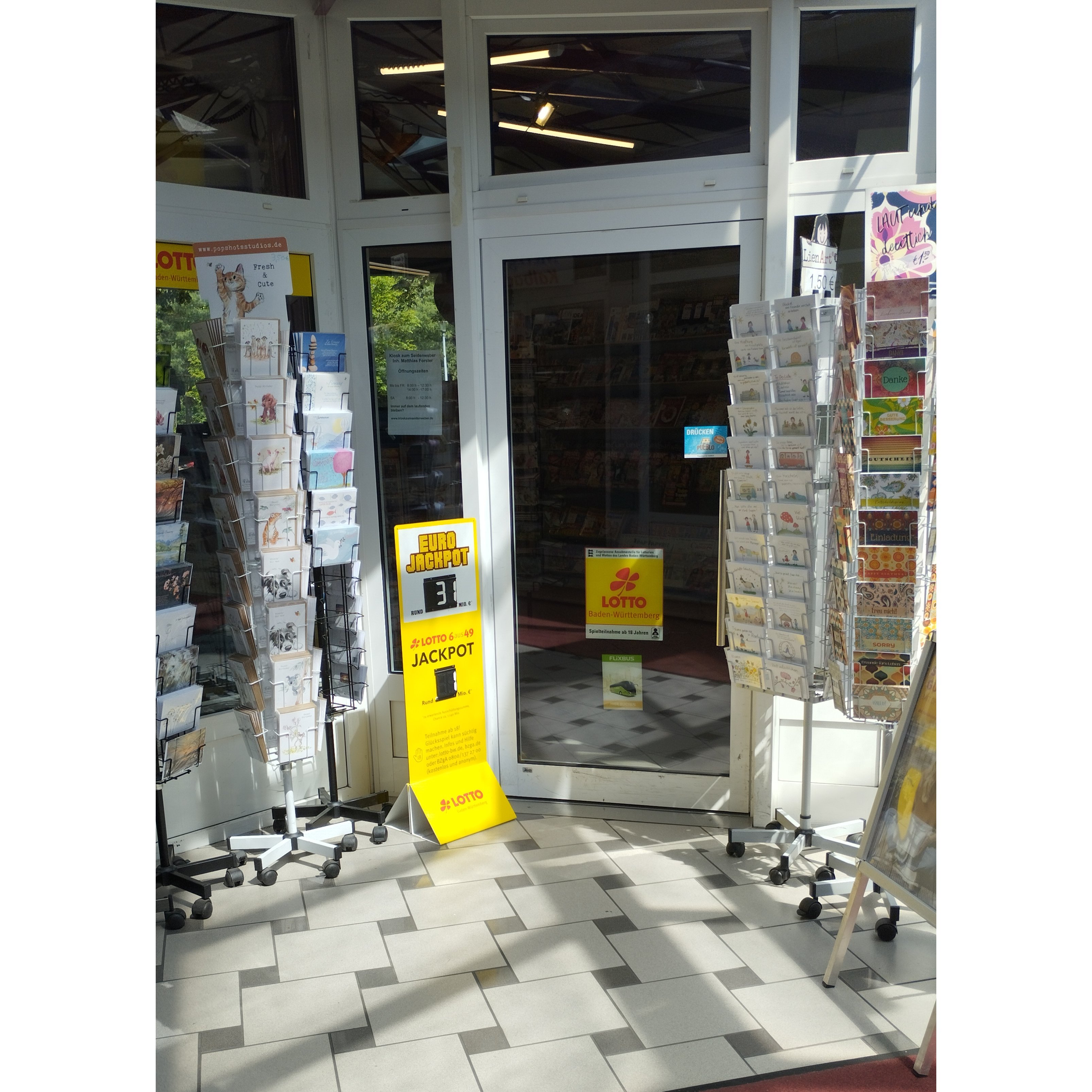 Logo von Matthias Forster Kiosk zum Seidenweber
