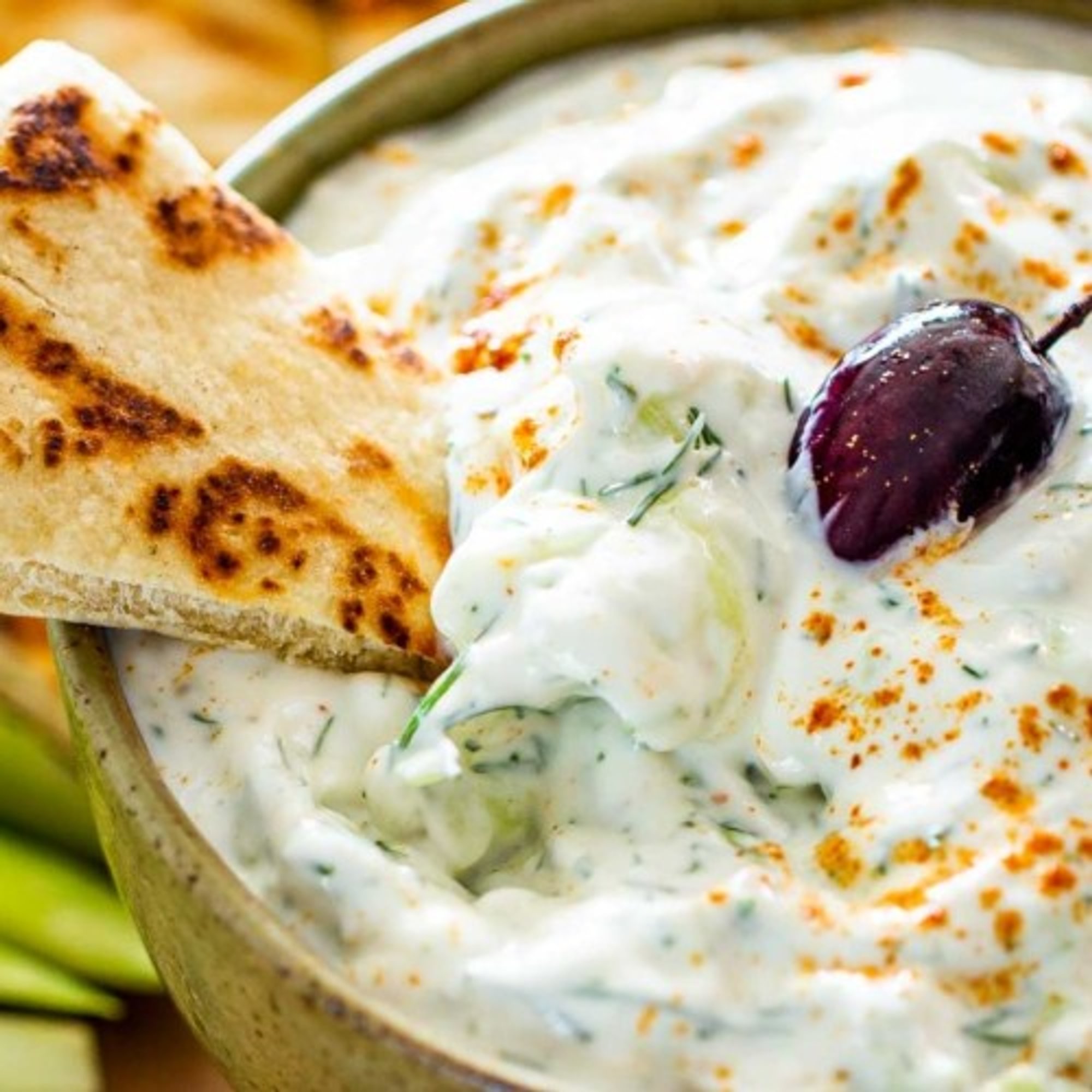 Tzatziki with Pita Bread