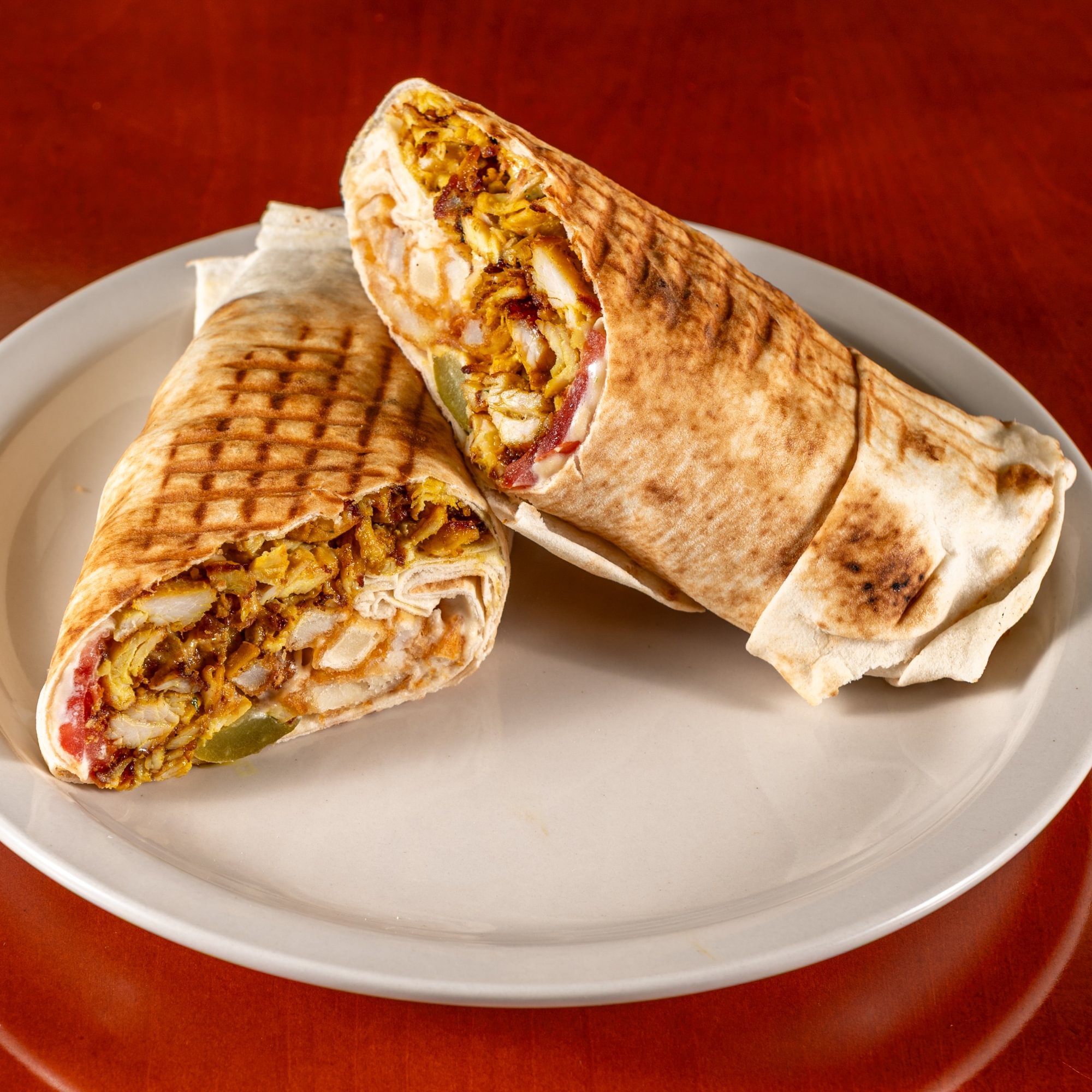 Chicken Shawarma Pita Wrap