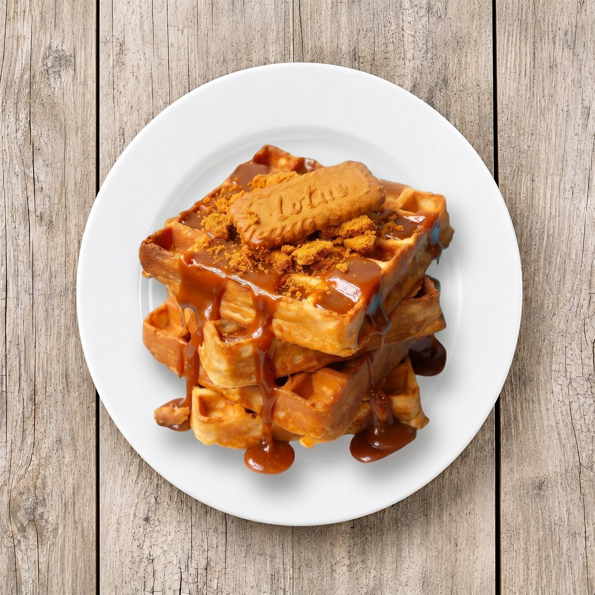 Lotus Biscoff Waffle