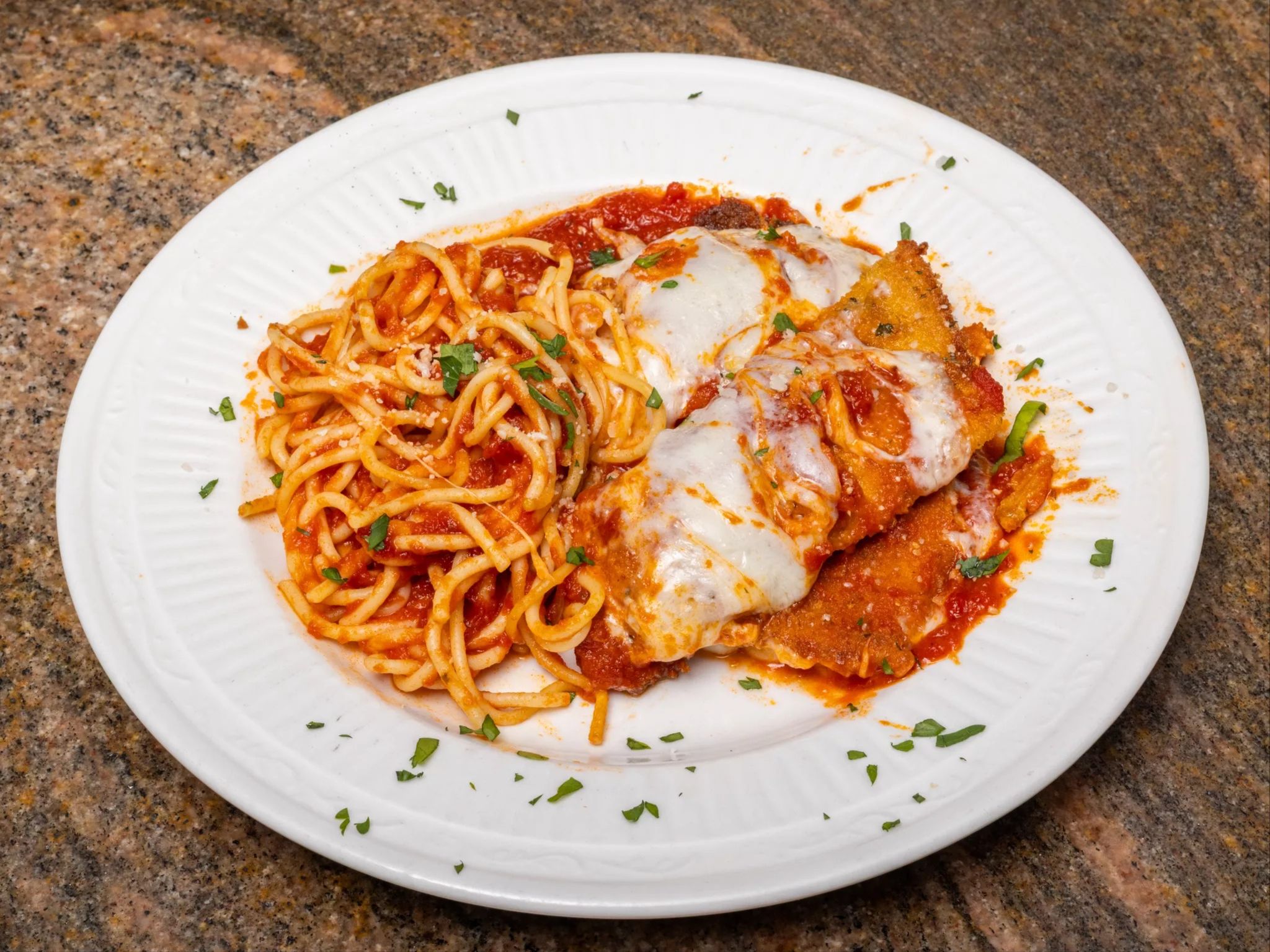Chicken Parmigiana Dinner