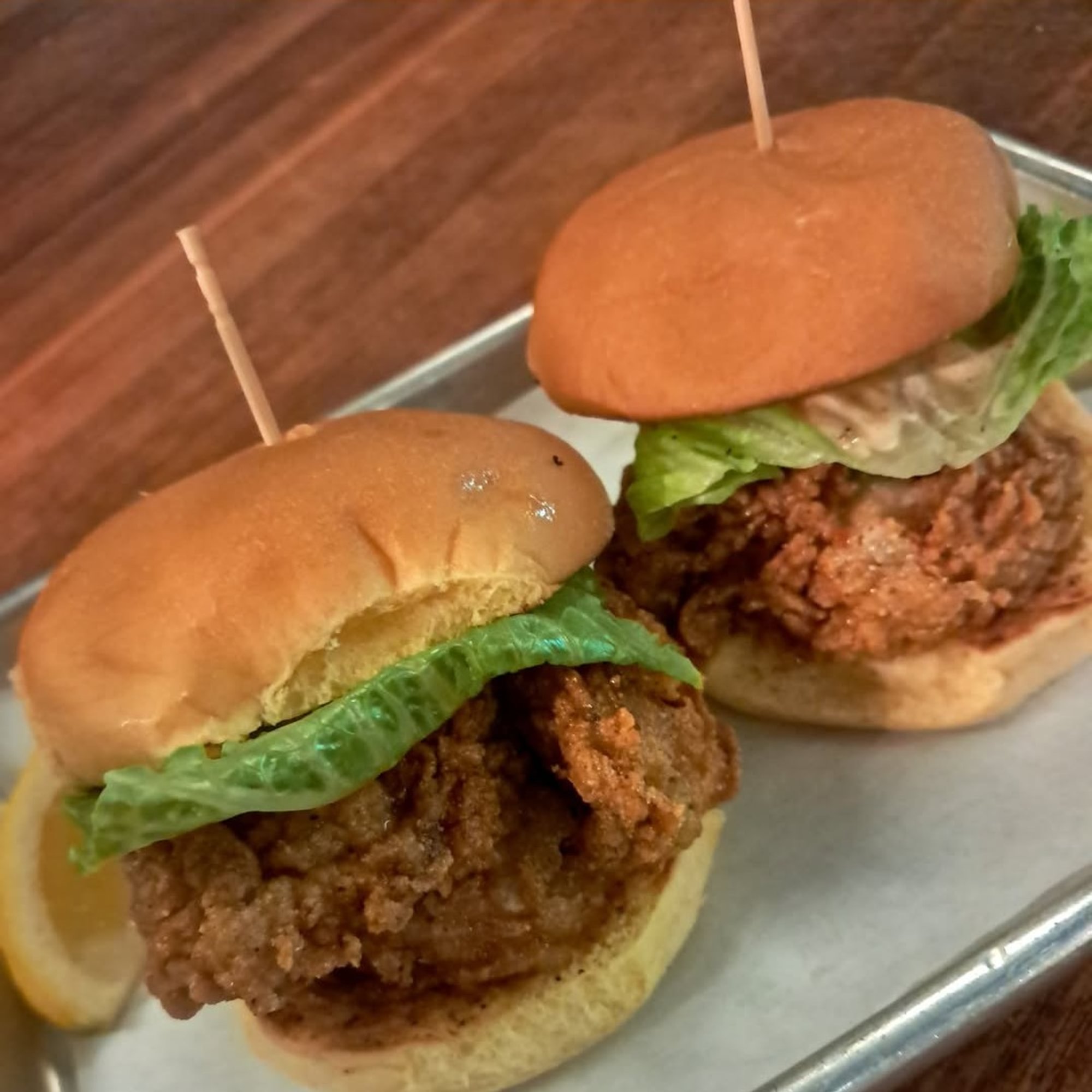 Nashville Style Chicken Sliders