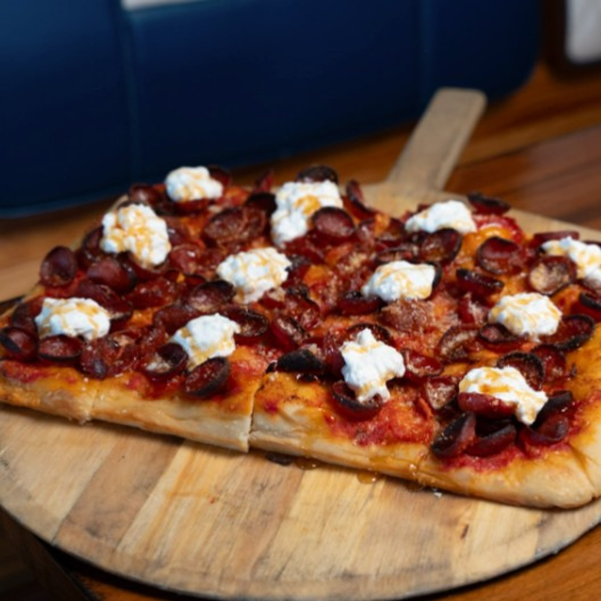 Hot Honey Pizza Al Taglio