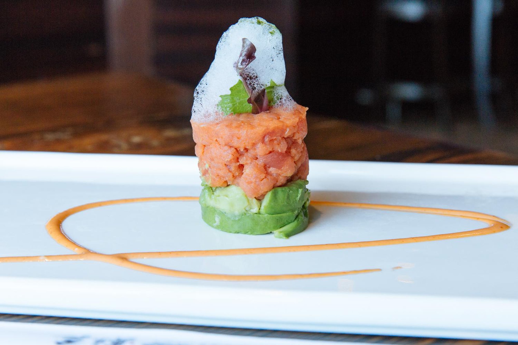 Avocado Tartar in Spicy Sauce