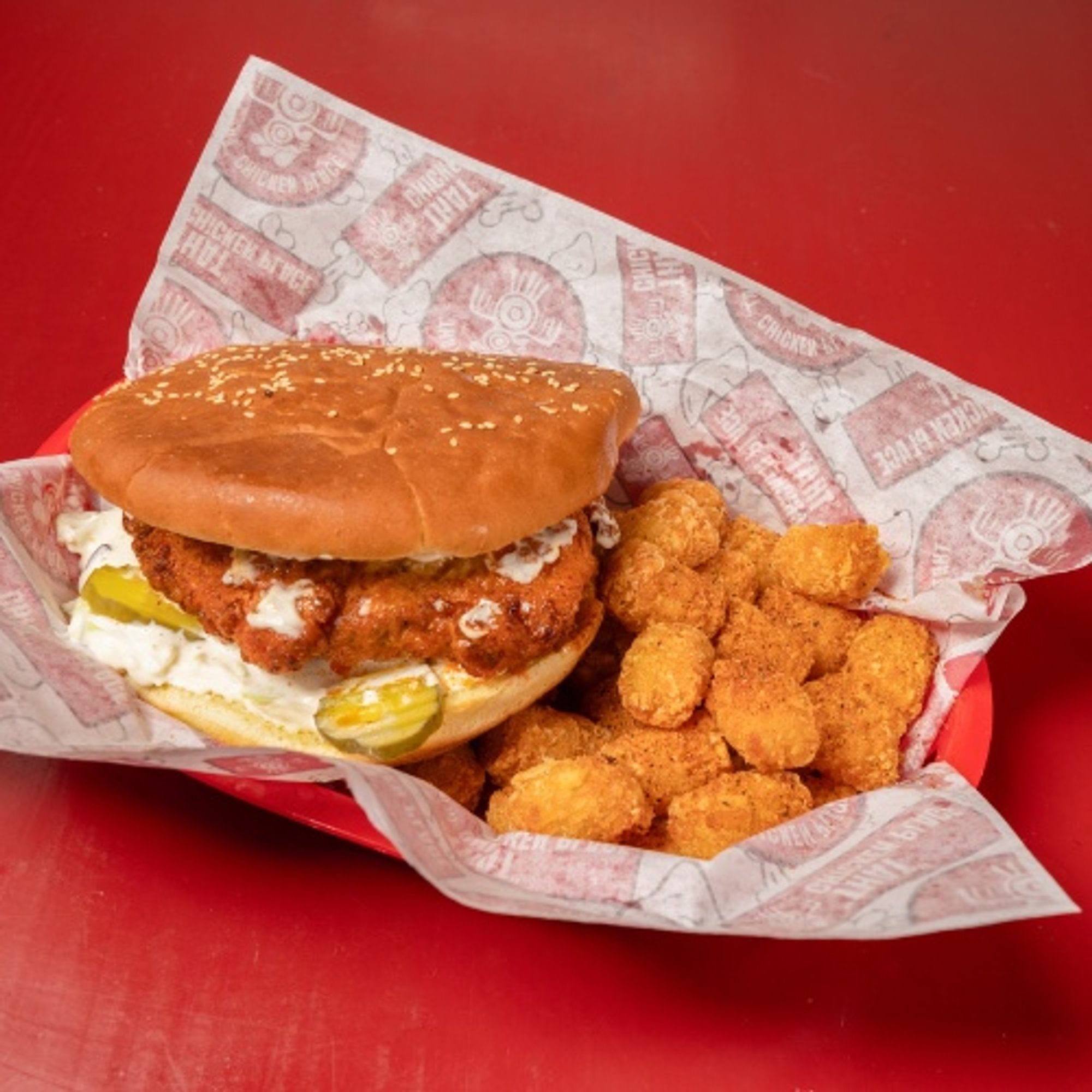 Nashville Fire Chicken Burger (chk.breast)
