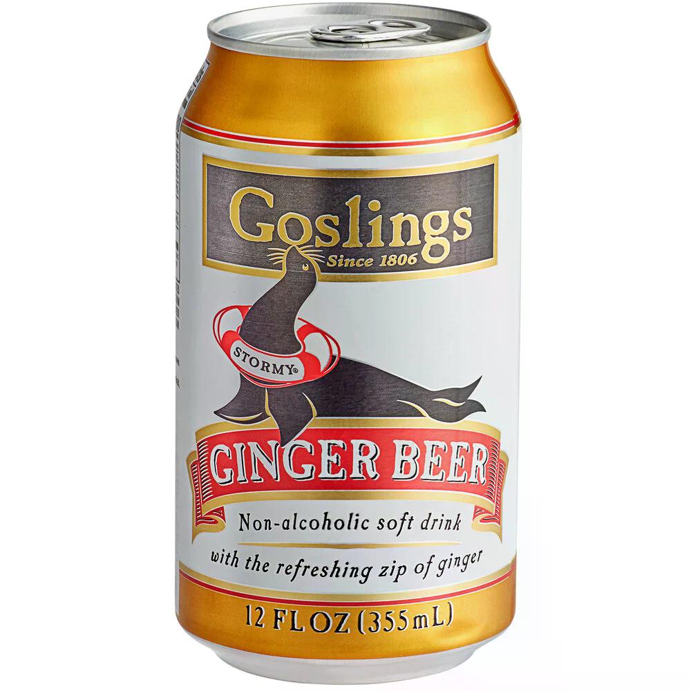 Goslings Ginger Beer 12oz can