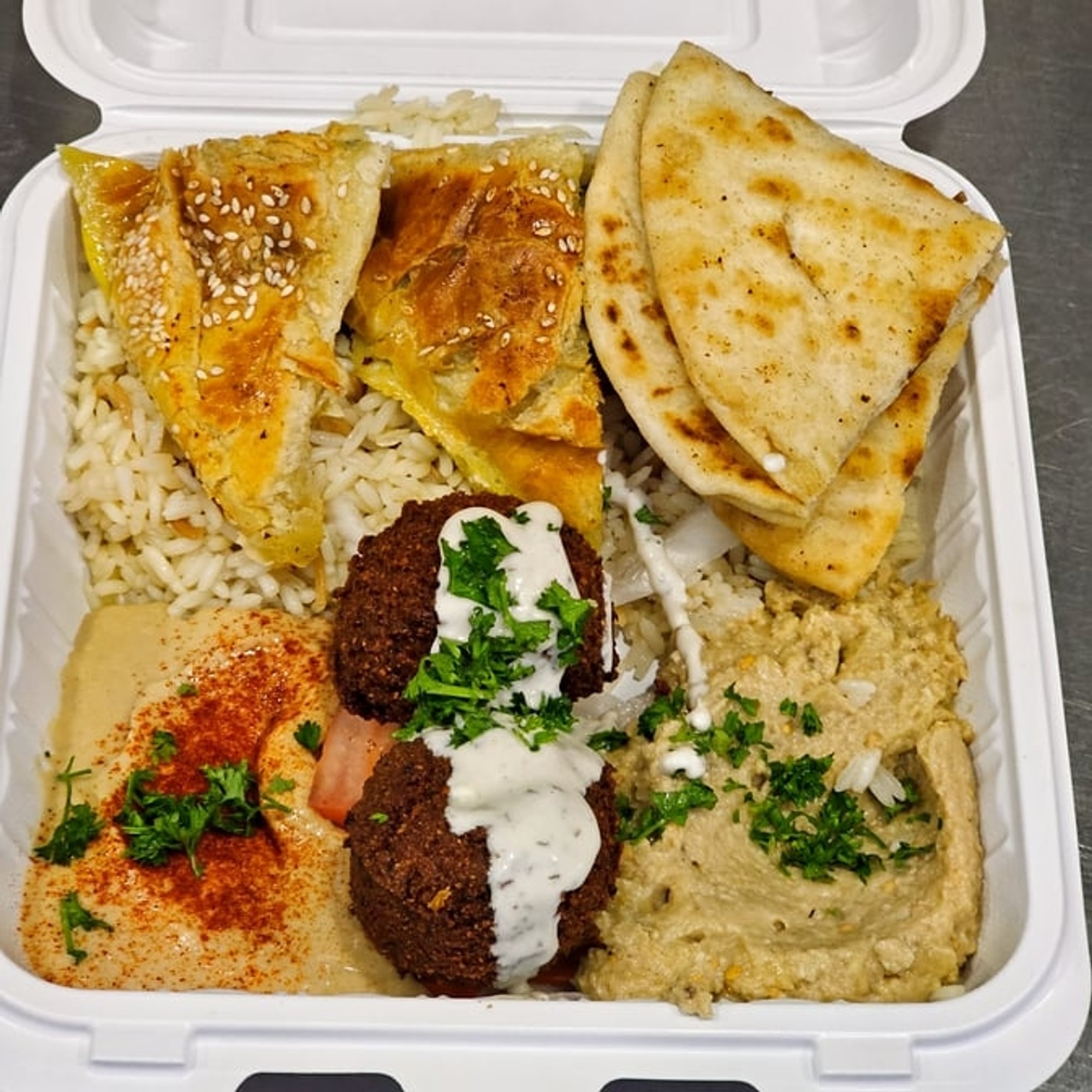 Vegetarian Feast Plate