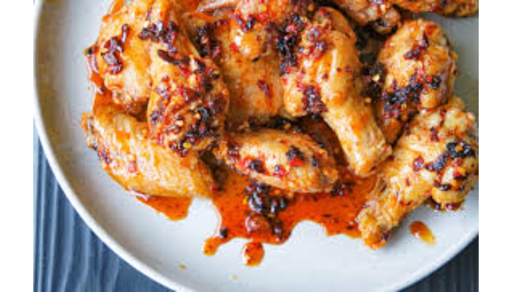 Chilli Oil Masala Wings (6) -Halal