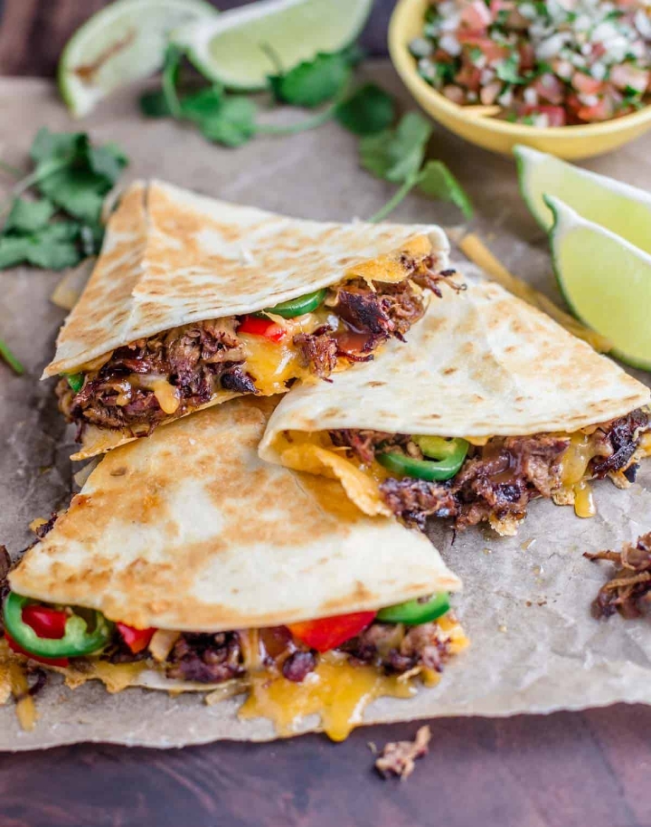 BEEF QUESADILLA